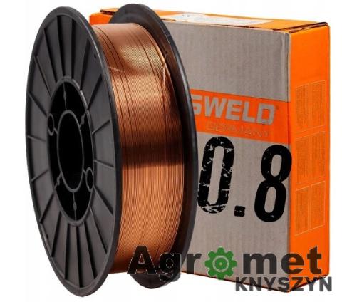 Drut do półautomatu TYSWELD SG-2 0,8 MM 5 KG 1922-DS95 32033 DRUT SPAWALNICZY Drut do półautomatu TYSWELD SG-2 0,8 MM 5 KG 1922-DS95 32033 DRUT SPAWALNICZY