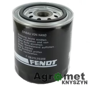 Filtr Oleju, Orygina艂 Fendt F139215310010 Filtr Oleju, Orygina艂 Fendt F139215310010